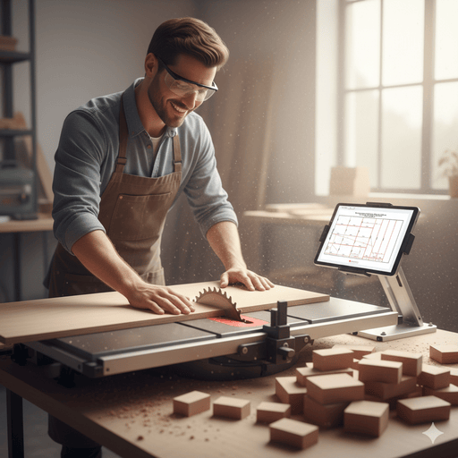 Precyzyjny plan cięcia płyty meblowej